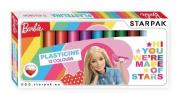 Plastelina 12 kolorów Barbie. Wydawca: Starpak. Dadada.pl Opakowanie Plastelina 12 kolorów Barbie