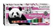 Plastelina 12 kolorów Panda. Wydawca: Starpak. Dadada.pl Opakowanie Plastelina 12 kolorów Panda