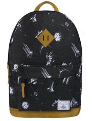 Okładka książki Plecak dwukomorowy czarny Kosmos PAUL&CO