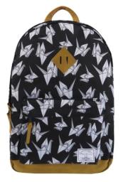 Okładka książki Plecak dwukomorowy czarny Origami PAUL&CO