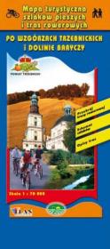 Okładka książki Po Wzgórzach Trzebnickich i Dolinie Baryczy  mapa turyst.szlaków pieszych i rower.1:70000