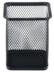 Opakowanie Pojemnik na długopis metalowy kwadrat czarny PB 12