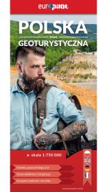 Okładka książki Polska mapa geoturystyczna Europilot 1:750 000 (wyd. 2019)