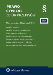 Okładka książki Prawo Cywilne Zbiór Przepisów w.53/2020