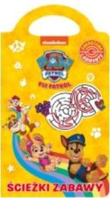 Okładka książki Psi patrol. Zakręcone labirynty. Ścieżki zabawy