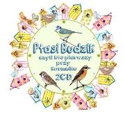 Okładka książki Ptasi Budzik, czyli kto pierwszy przy karmniku 2Cd