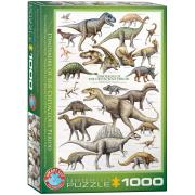 Opakowanie Puzzle 1000 Dinozaury z okresu kredy 6000-0098