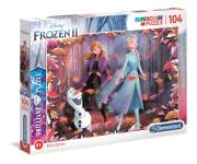 Opakowanie Puzzle 104 Brilliant Frozen 2