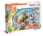 Opakowanie Puzzle 24 Maxi 44 koty - Cool cats