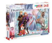 Opakowanie Puzzle 24 Maxi Super kolor Frozen 2
