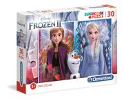 Opakowanie Puzzle 30 Super kolor Frozen 2