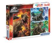 Opakowanie Puzzle 3x48 Super kolor Jurassic World
