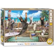 Opakowanie Puzzle 500 Yoga psy 6500-5454