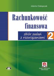 Okładka książki Rachunkowość finansowa zbiór zadań z rozwiązaniami