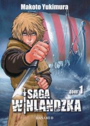 Saga winlandzka 1. Autor: Yukimura Makoto. Dadada.pl Okładka książki Saga winlandzka 1