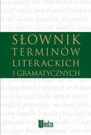 Okładka książki Słownik terminów literackich i gramatycznych