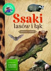 Ssaki lasów i łąk. Młody obserwator przyrody wyd. 3. Autor: Wilamowska Małgorzata. Dadada.pl Okładka książki Ssaki lasów i łąk. Młody obserwator przyrody wyd. 3