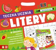Okładka książki Teczka ucznia z pisakiem. Litery