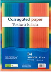 Opakowanie Tektura falista B4 10 kolorów tęcza