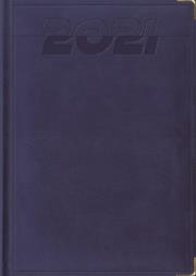 Opakowanie Terminarz 2021 A5 Lux granatowy złocony