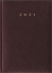 Opakowanie Terminarz 2021 A5 Madrid bordowy