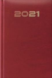 Opakowanie Terminarz 2021 A5 Standard czerwony