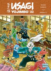 Okładka książki Usagi Yojimbo Saga. Księga 5