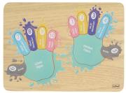 Opakowanie Zabawka drewniana - Paluszki liczbuszki TREFL