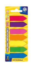 Zakładki indeksujące Astra 7 kolorów. Wydawca: ASTRA art-pap. Dadada.pl Opakowanie Zakładki indeksujące Astra 7 kolorów