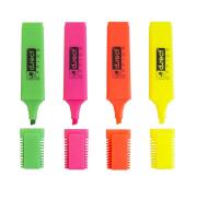 Opakowanie Zakreślacz 1127 4 kolory komplet D.RECT