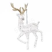 Opakowanie Zawieszka dekoracyjna kryształowy renifer, Dp Craft