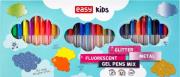 Żelopis mix fluo metal brokat 30 kolorów EASY. Wydawca: Easy Stationery. Dadada.pl Opakowanie Żelopis mix fluo metal brokat 30 kolorów EASY