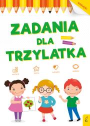 Okładka książki Akademia malucha. Zadania dla trzylatka