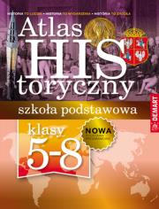 Okładka książki Atlas historyczny. Szkoła podstawowa 5-8.