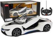 Opakowanie Auto R/C BMW i8 Rastar 1:14 Biały Drzwi Automatyczne