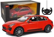 Opakowanie Auto R/C Porsche Macan Turbo Rastar 1:14 Czerwone na pilota