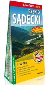 Okładka książki Comfort!map Beskid Sądecki 1: 50 000 laminat