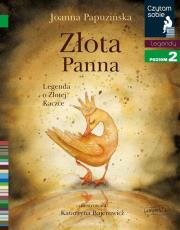 Czytam sobie. Złota panna. Autor: Joanna Papuzińska. Dadada.pl Okładka książki Czytam sobie. Złota panna