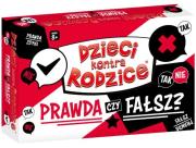 Dzieci kontra Rodzice. Prawda czy Fałsz?. Autor:   Praca zbiorowa. Dadada.pl Okładka książki Dzieci kontra Rodzice. Prawda czy Fałsz?