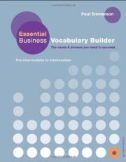 Okładka książki Essential Buisness Vocabulary Builder + CD
