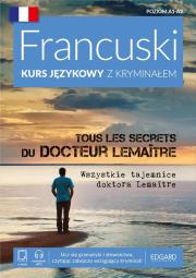 Francuski. Kurs językowy z kryminałem. Autor: Agnieszka Wrzesińska. Dadada.pl Okładka książki Francuski. Kurs językowy z kryminałem