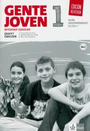 Gente Joven 1 ćw. (kl. VII) LEKTORKLETT w. 2020. Autor: Encina Alonso Arija, Martinez Salles Matilde. Dadada.pl Okładka książki Gente Joven 1 ćw. (kl. VII) LEKTORKLETT w. 2020