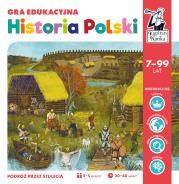 Gra edukacyjna Historia Polski Kapitan Nauka. Autor: Hubert Bobrowski. Dadada.pl Okładka książki Gra edukacyjna Historia Polski Kapitan Nauka