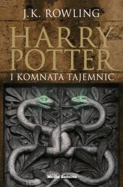 Okładka książki Harry Potter 2 Komnata Tajemnic (czarna edycja) w.2016