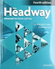 Headway 4E Advanced WB with key. Autor: Soars LIz, Soars John, Paul Hancock. Dadada.pl Okładka książki Headway 4E Advanced WB with key