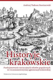 Okładka książki Historyje krakowskie