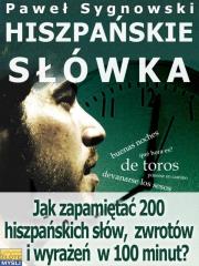 Hiszpańskie słówka. Autor: Paweł Sygnowski. Dadada.pl Okładka książki Hiszpańskie słówka