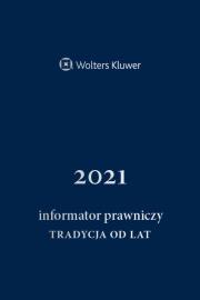 Okładka książki Informator Prawniczy 2021 (granatowy)