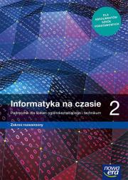 Informatyka LO 2 Na czasie Podr. ZR wyd.2020. Autor: Maciej Borowiecki. Dadada.pl Okładka książki Informatyka LO 2 Na czasie Podr. ZR wyd.2020