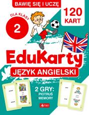 Okładka książki Język angielski dla klasy 2. EduKarty